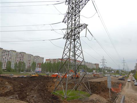 Реконструкция Ташкентской улицы в Самаре. Май 2017 года