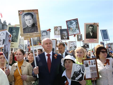 Более 500 тыс. жителей Самарской области приняли участие в торжествах Дня Победы