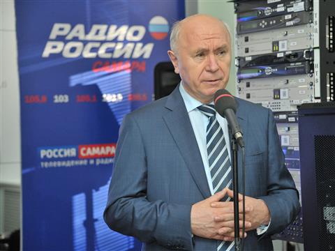  Николай Меркушкин принял участие в торжественной церемонии запуска FM-вещания Радио России Самара