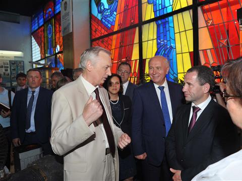Михаил Бабич и Николай Меркушкин посетили Самарский национальный исследовательский университет