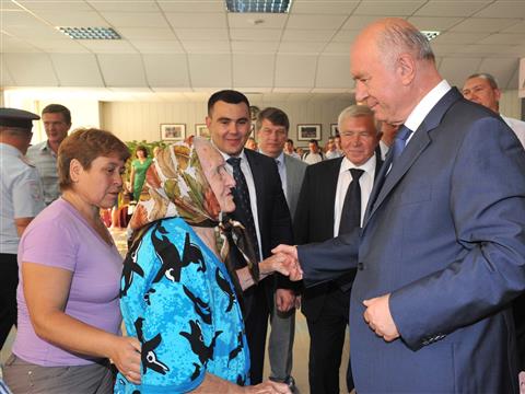 Николай Меркушкин встретился с жителями Сергиевского района