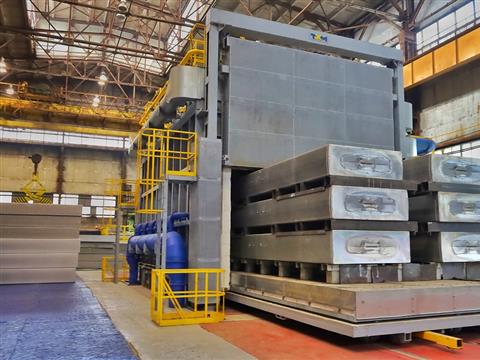 Самарский металлургический завод ввел новую печь для 20-тонных слитков