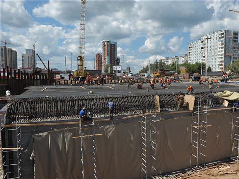 Развязка на проспекте Кирова готова на четверть