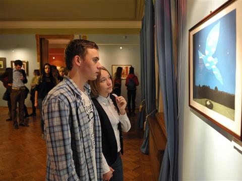 Выставка работ знаменитого сюрреалиста Рене Магритта работает в Самаре