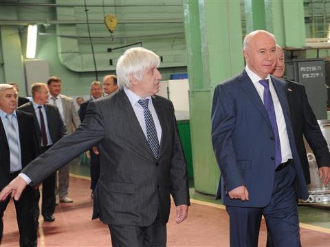 Николай Меркушкин посетил ОАО "Кузнецов"