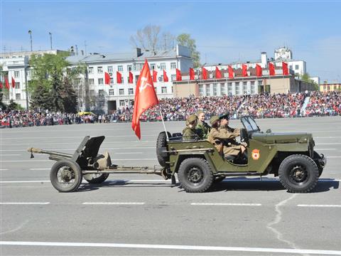Парад Победы В Самаре 9 мая 2014 года
