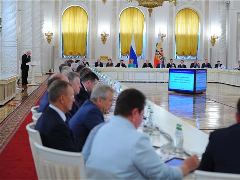 Николай Меркушкин принял участие в заседании Государственного совета РФ