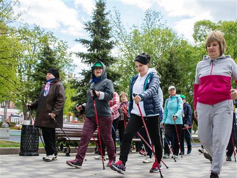 Ирина Слуцкая посетила Самару с акцией в поддержку больных диабетом