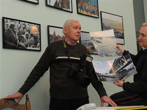 В Самарском Доме журналиста открылась выставка фоторабот Николая Никитина "Параллели жизни"