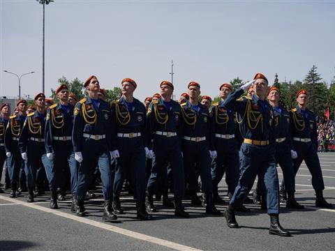 В Самаре прошел военный парад в честь 78 годовщины Победы 