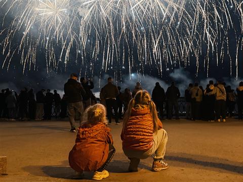 Над Волгой в День Победы прогремел праздничный салют