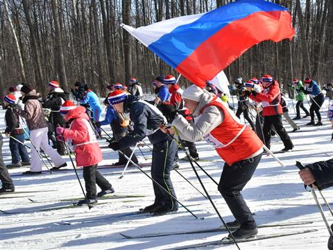 XXVI всероссийская массовая лыжная гонка "Лыжня России"