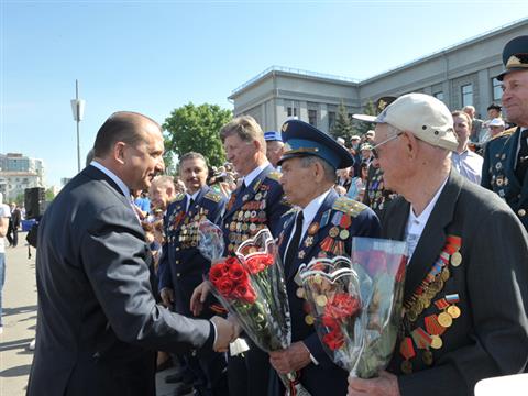 В Самаре завершился Военный парад, посвященный празднованию 67-летия Дня Победы