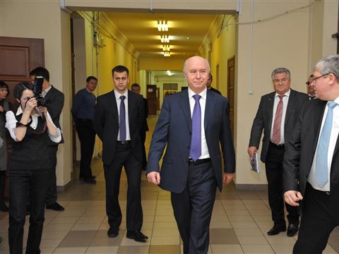 Николай Меркушкин посетил Самарский государственный технический университет