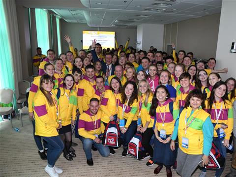 Первый день  Всемирного фестиваля молодежи и студентов в Сочи