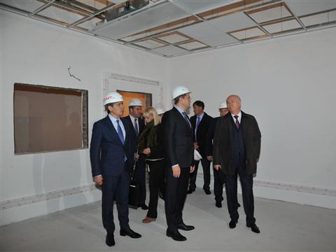 Николай Меркушкин ознакомился с ходом строительства медицинского центра "Клиника сердца"