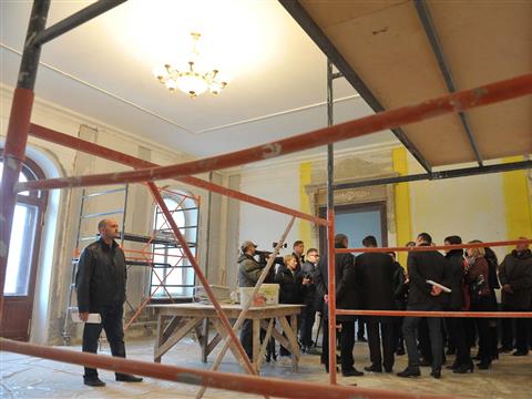 Областная комиссия осмотрела ход реставрации усадьбы Шихобалова