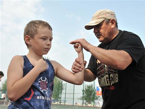 В Самаре проходят мастер-классы в рамках проекта "Лето в боксерских перчатках"