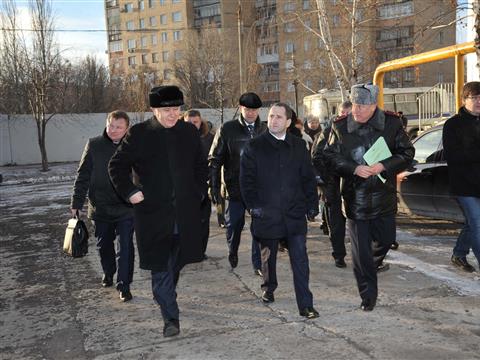 Михаил Бабич и Николай Меркушкин посетили Самарский кадетский корпус МВД РФ