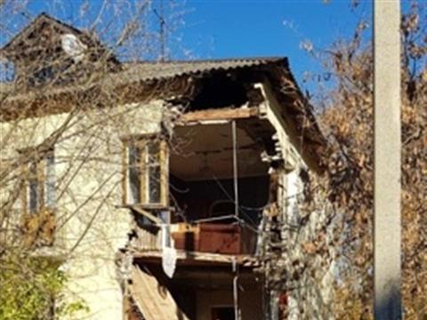 В Нижегородской области обрушилась часть двухэтажки (видео)