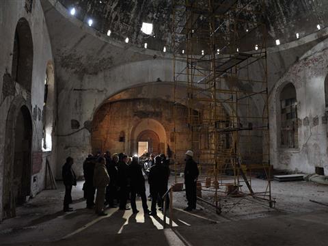Областная комиссия ознакомилась с ходом реставрации Покровского собора, Иверского монастыря и старообрядческой церкви