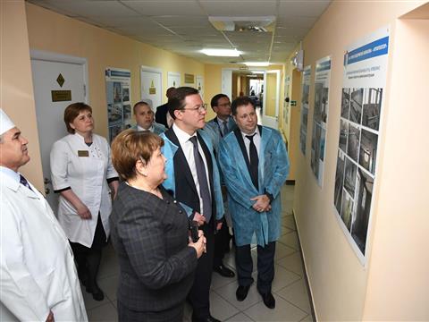 Глава региона посетил Клявлинскую центральную районную больницу.