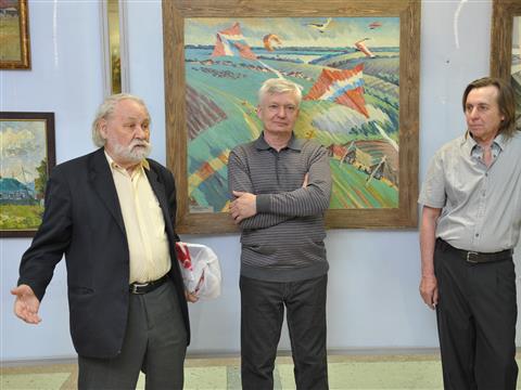 В Самаре открылась выставка художника Сергея Беляева "Пишу то, что дорого"