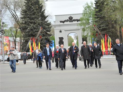 На Аллее Трудовой Славы в Самаре открыта Арка Победы