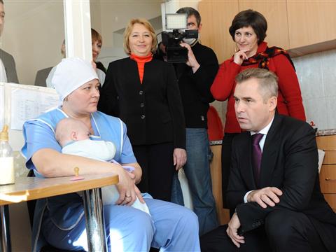 Павел Астахов посетил самарский дом ребенка "Солнышко"