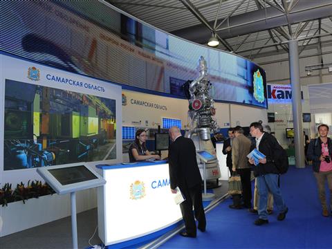 Самарская область представила аэрокосмический и автомобильный кластер на авиасалоне МАКС-2013