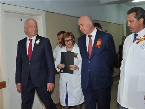  Николай Меркушкин посетил Самарский областной клинический госпиталь для ветеранов войн