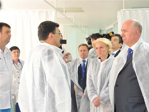 Ольга Голодец посетила медицинскую компанию ИДК