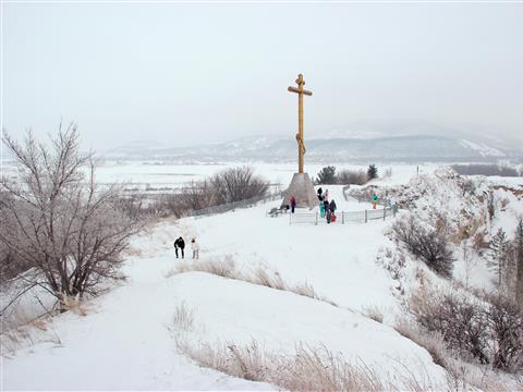 В снежной пелене: любуемся видами зимнего Царева кургана