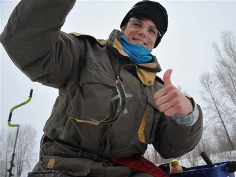 Под Самарой прошли последние в этом сезоне соревнования по зимней рыбалке