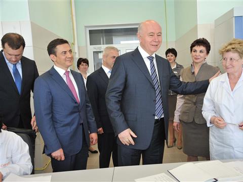 Николай Меркушкин принял участие в торжественном открытии нового центра аналитического контроля (ЦАК) холдинга САНОРС