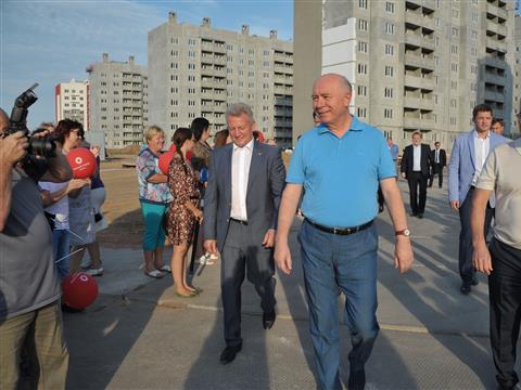 Николай Меркушкин посетил комплексную жилую застройку "Южный город"