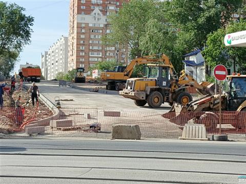 На улице Дачной начали делать дорогу