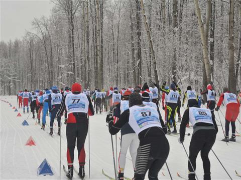 В Самаре прошел лыжный марафон, посвященный Ирине Складневой