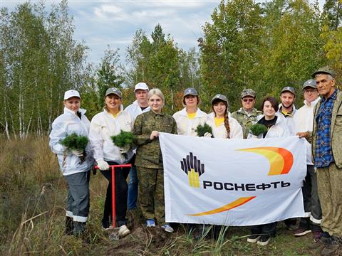 Сотрудники Куйбышевского НПЗ присоединились к всероссийской акции "Сохраним лес"