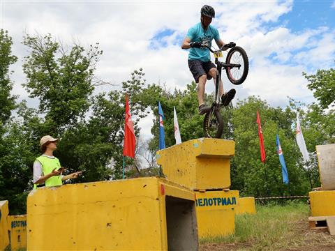 В Самаре прошли чемпионат и Кубок России по велотриалу