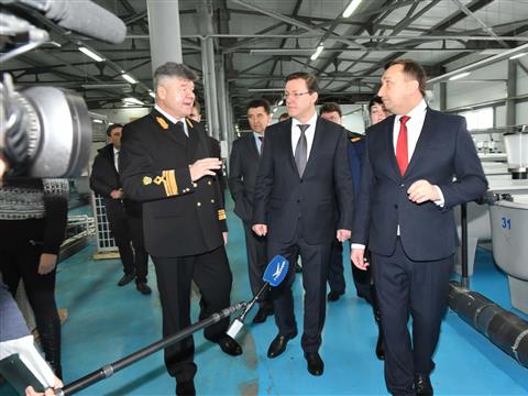 Дмитрий Азаров посетил рыбоводный завод в Безенчукском районе