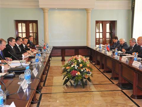 Николай Меркушкин встретился с вице-премьером республики Беларусь