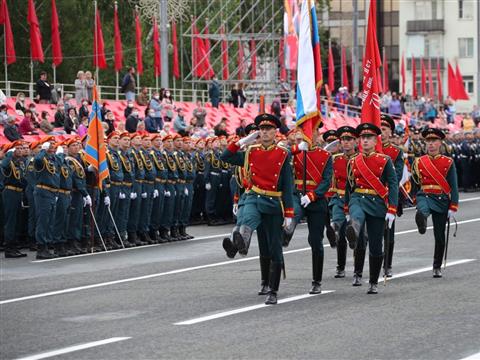 В Самаре прошел военный парад к 75-летию Победы