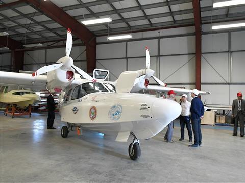 На предприятии "АэроВолга" началось серийное производство сверхлегкого самолета-амфибии "Borey"