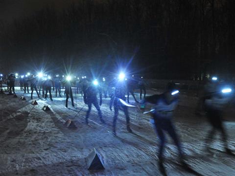 Бережная, Кораблев и Осинкин выиграли ночную гонку 