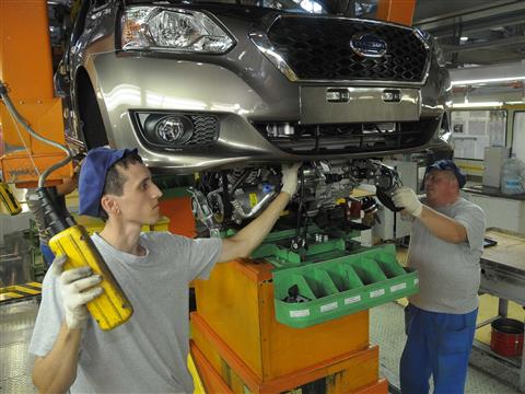 АвтоВАЗ запустил производство Datsun on-DO