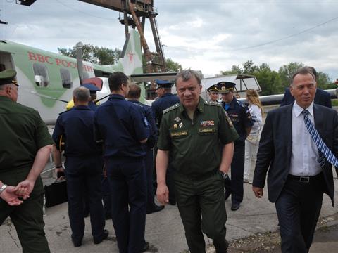 Заместитель министра обороны РФ Юрий Борисов посетил производственные площадки РКЦ "Прогресс"