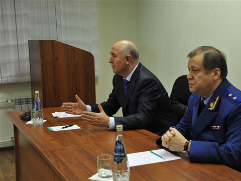 Николай Меркушкин встретился с активом прокурорских работников Самары
