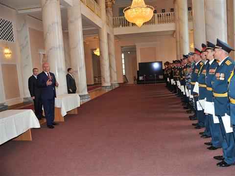Николай Меркушкин поблагодарил командующих военными расчетами за организацию Парад Победы