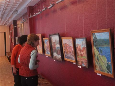 В Доме актера открылась персональная выставка Николая Шишина